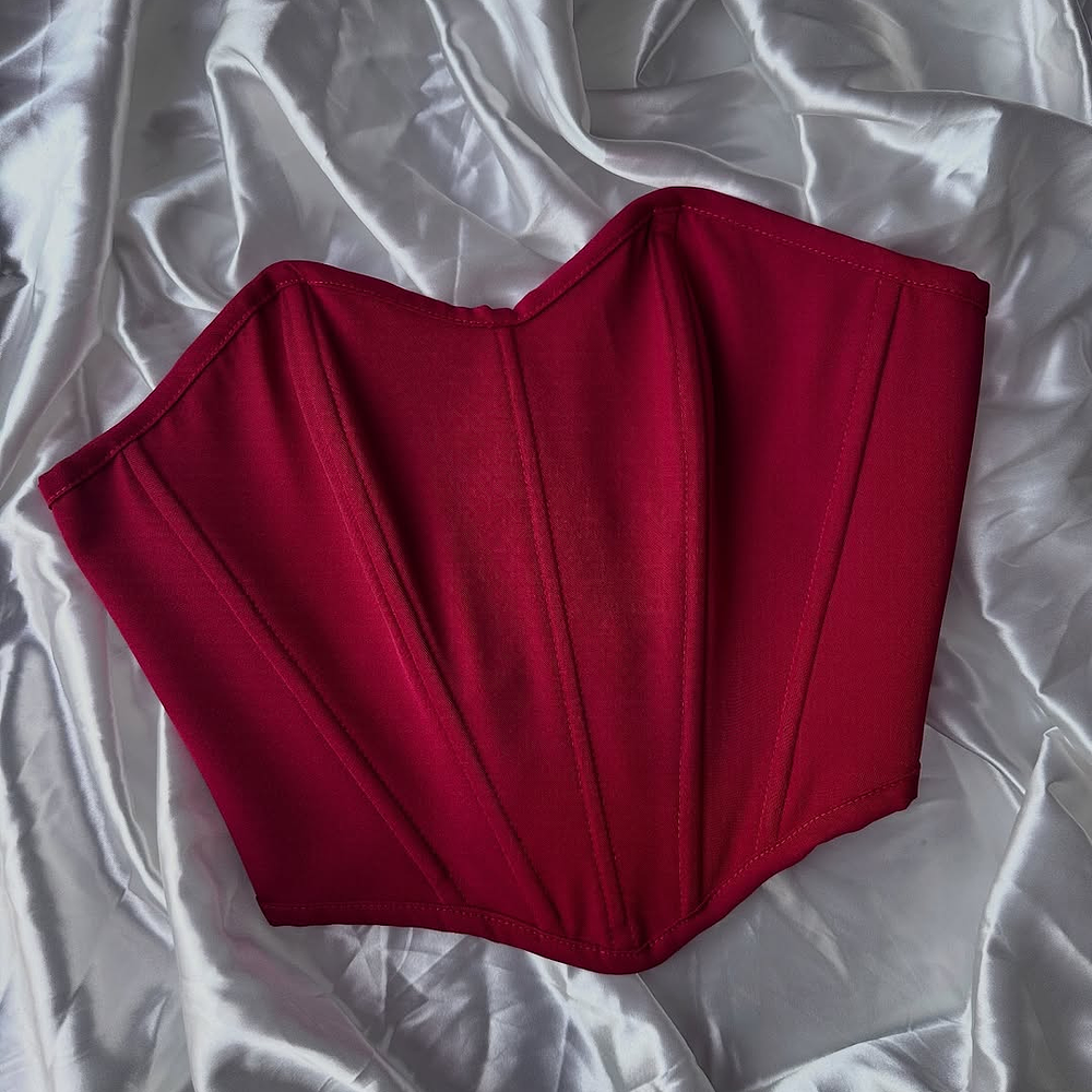 ADARA CORSET RED