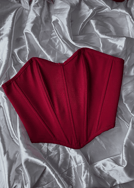ADARA CORSET RED