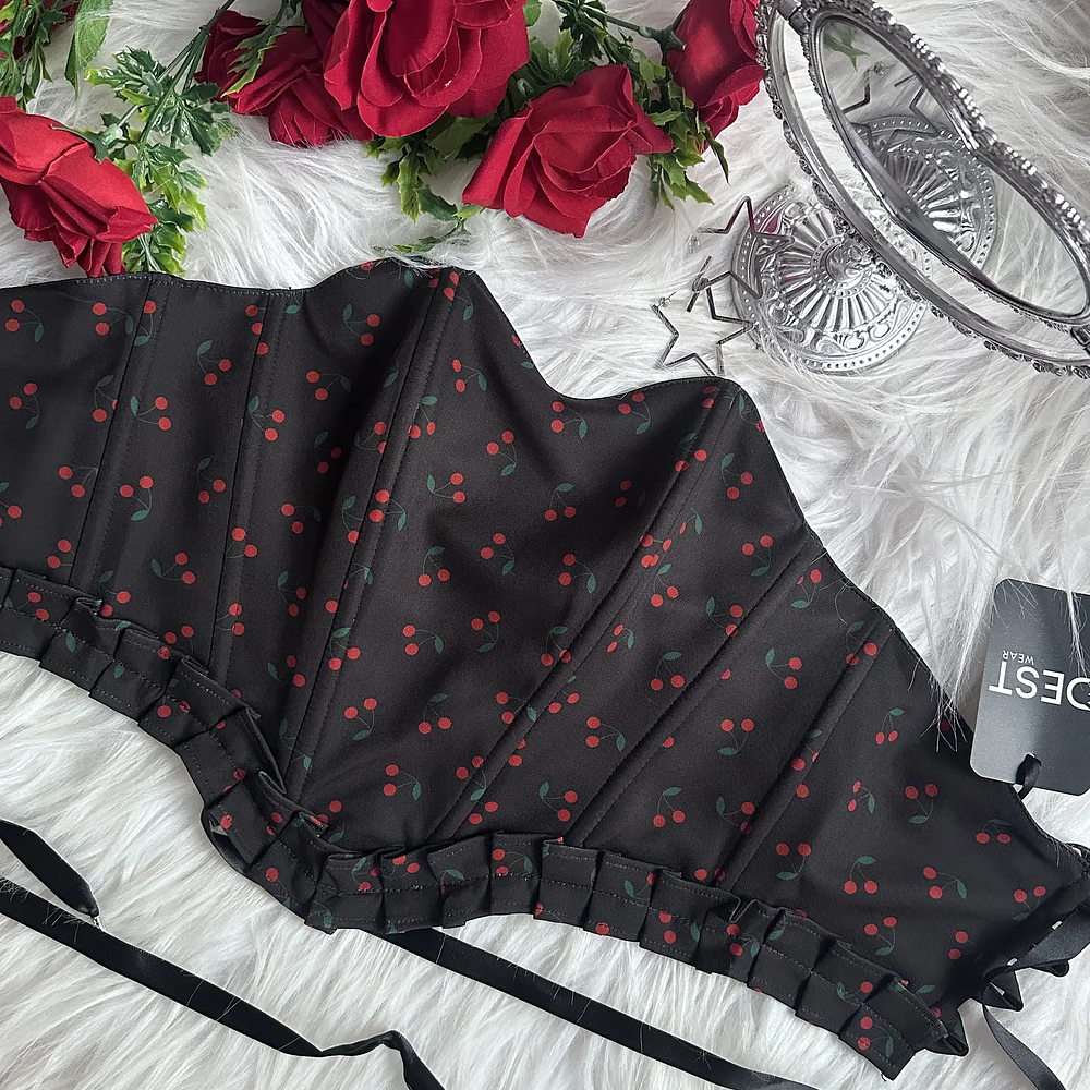 PRETTY CORSET CEREZAS