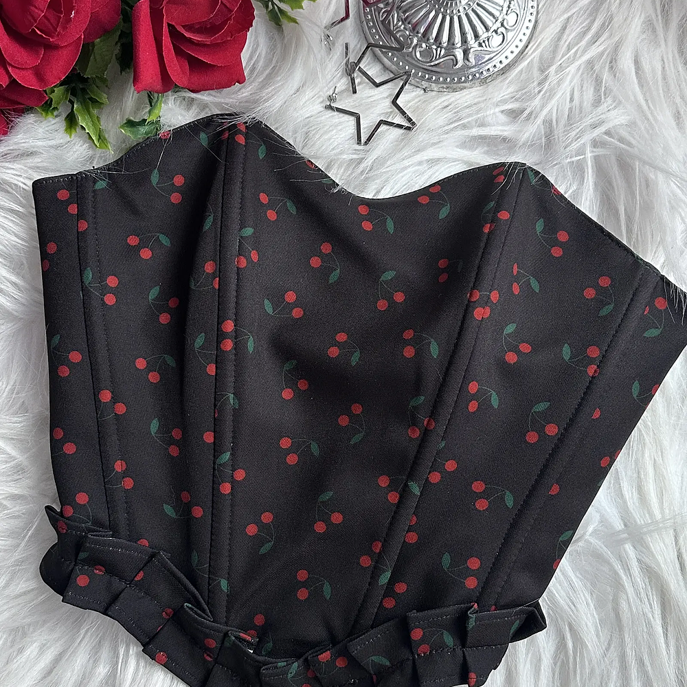 PRETTY CORSET CEREZAS