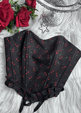 PRETTY CORSET CEREZAS