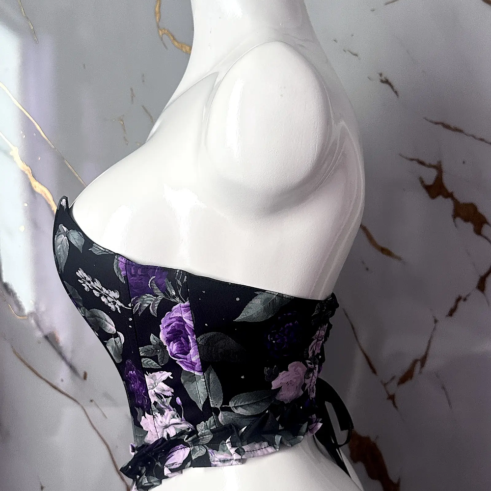 PRETTY CORSET FLORAL