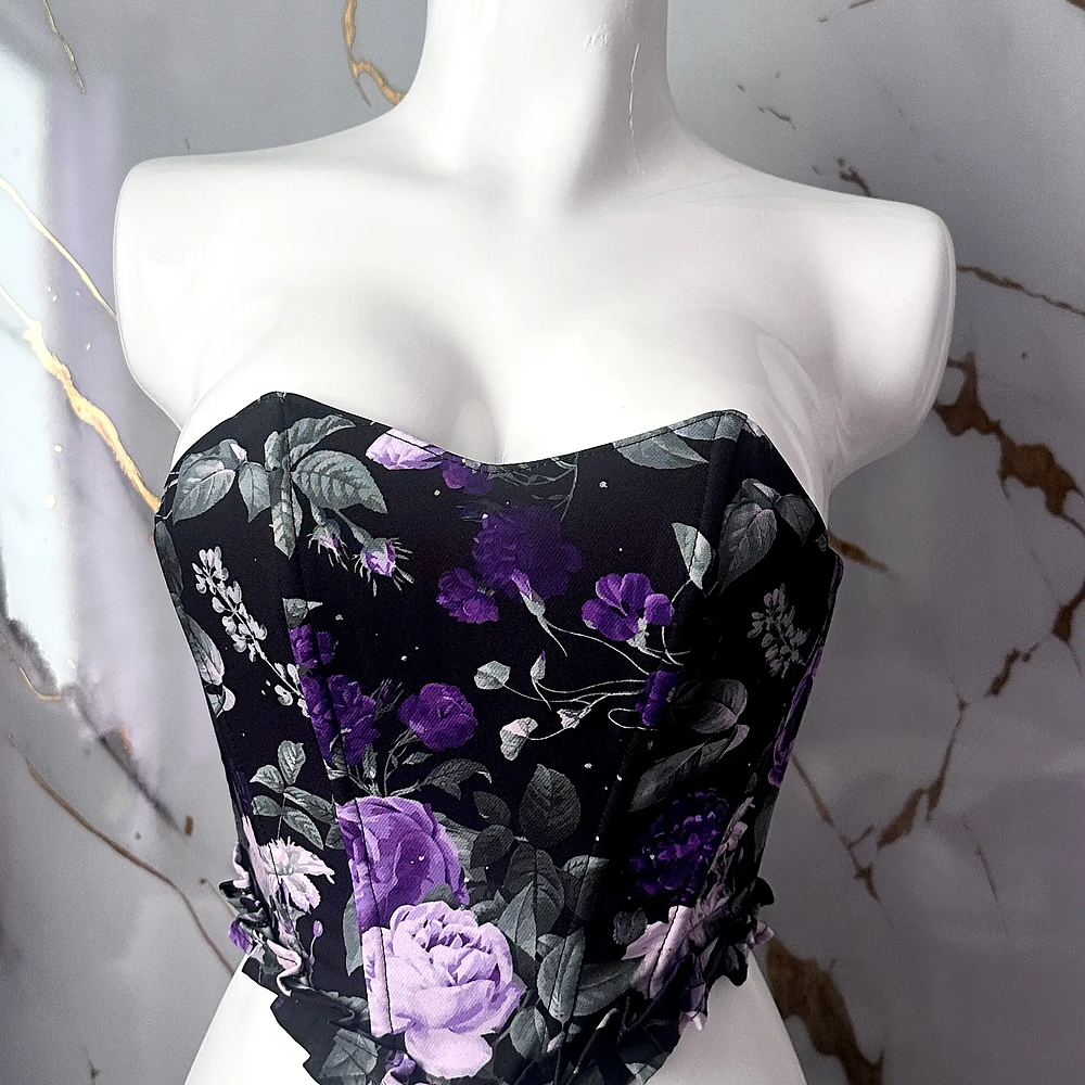 PRETTY CORSET FLORAL