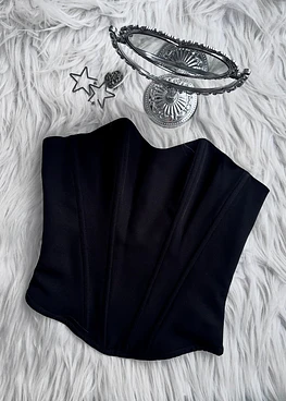 ADARA CORSET LARGE BLACK 