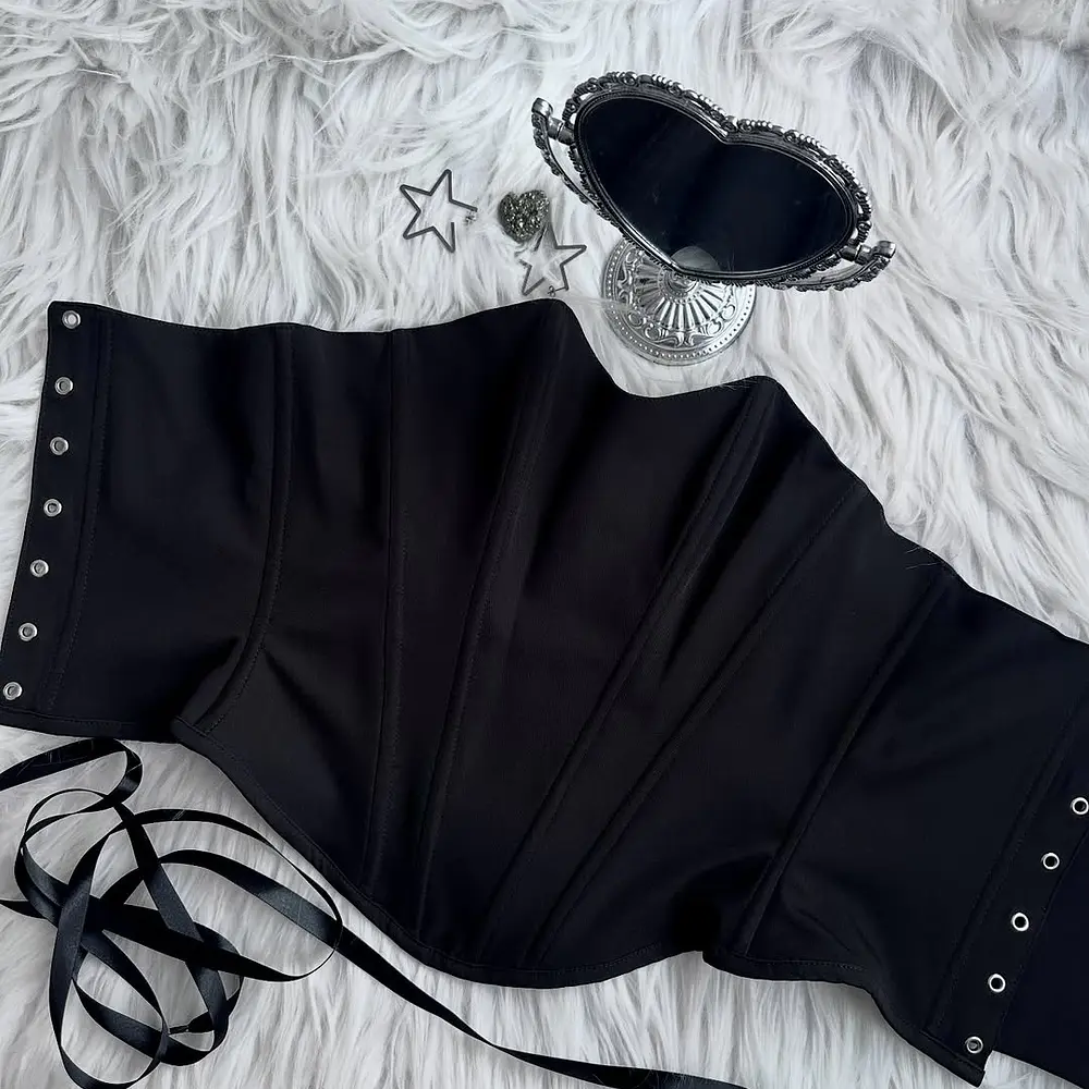 ADARA CORSET LARGE BLACK 