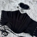 ADARA CORSET LARGE BLACK 