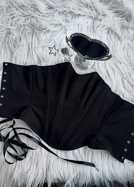 ADARA CORSET LARGE BLACK 