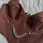 CLOE BUSTIER COCOA