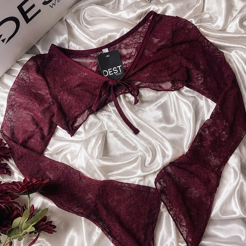 BELL CROPPED REDWINE