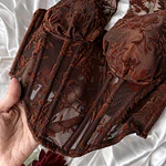 MARIANA CORSET COCOA