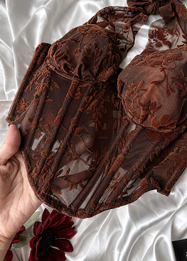 MARIANA CORSET COCOA