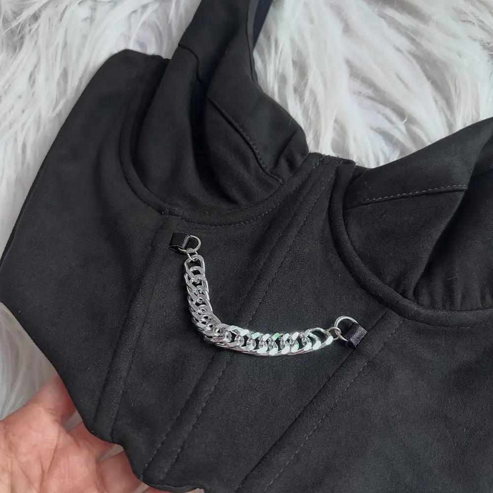 CLOE BUSTIER BLACK