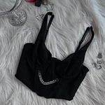 CLOE BUSTIER BLACK