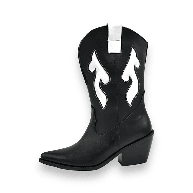 Bota Phoenix Negro-Blanco