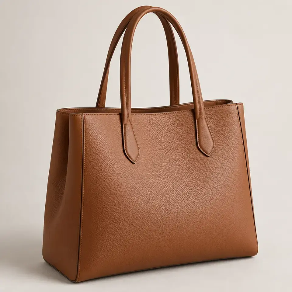 Cartera tote estructurada — suela 1