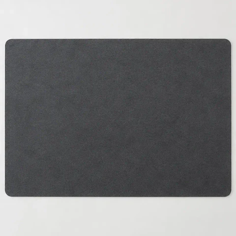 Tapete de Jogo — 60 × 35 cm, cinzento-escuro