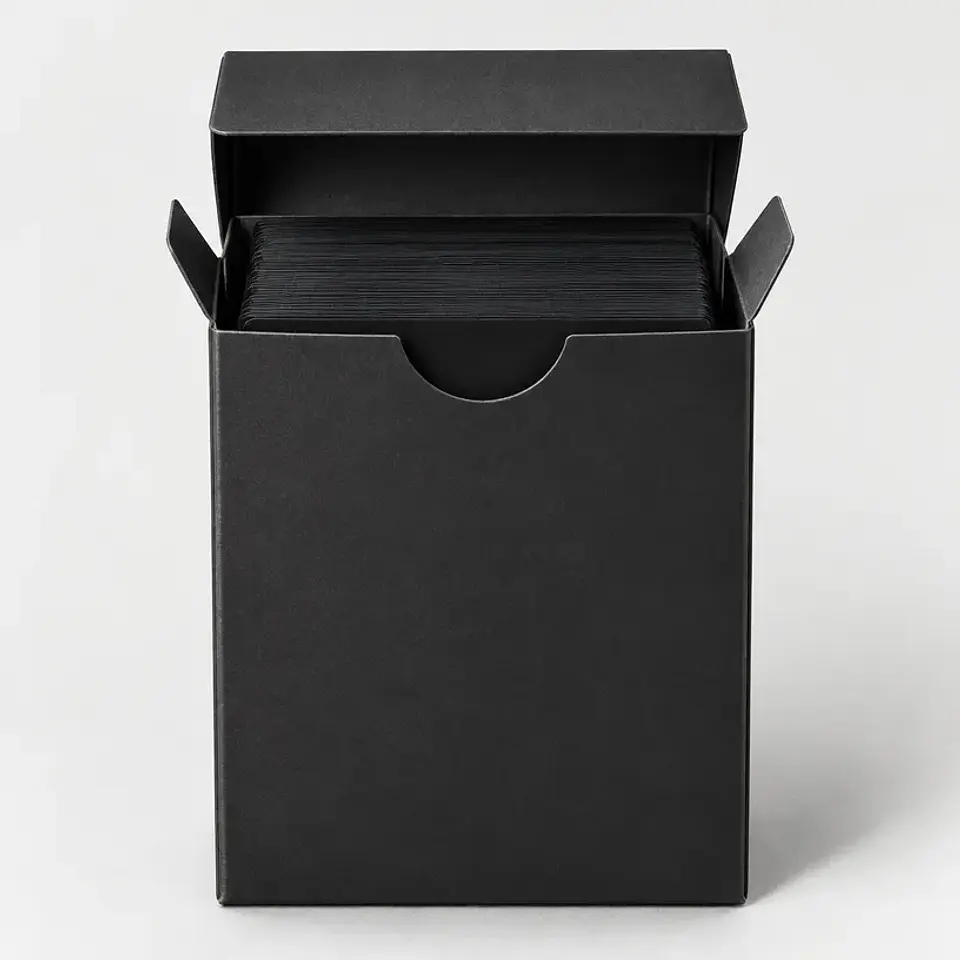 Sleeves Mate — 100 unidades, preto 1