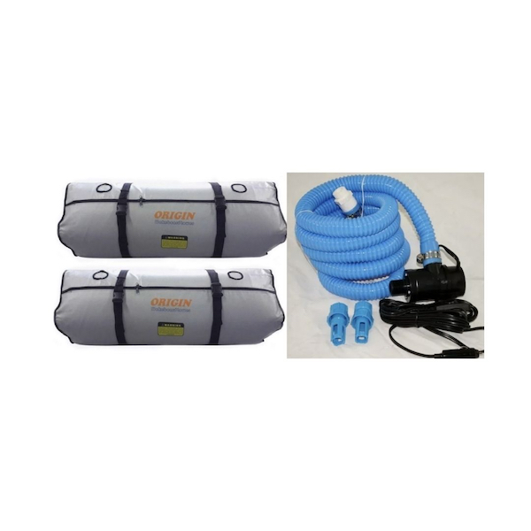 Bolsa de lastre con bomba