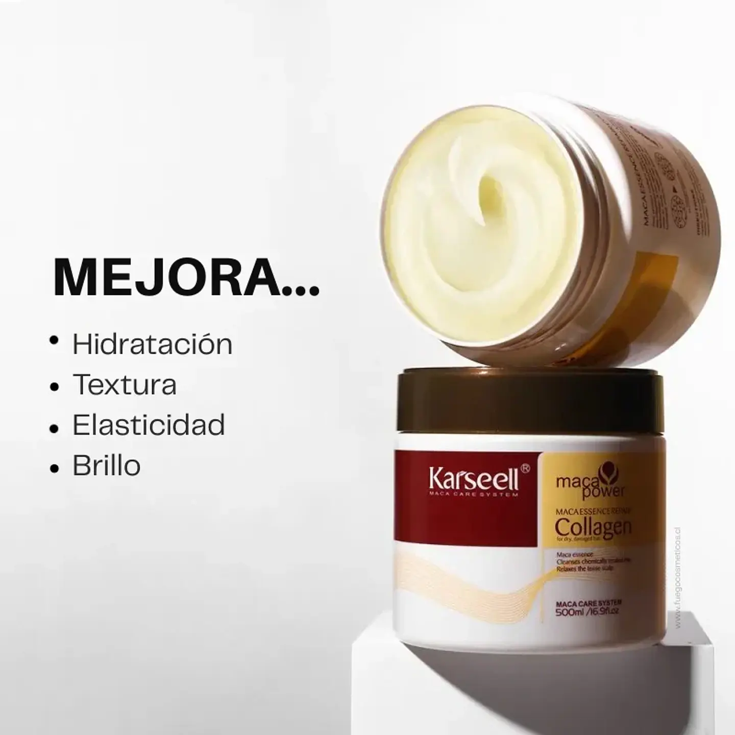 Mascarilla Colageno Reparador 500ml - Karseell Original 3