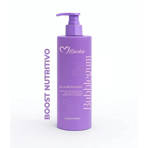 Acondicionador Bubblegum Boost Nutritivo 400ml - Misucka