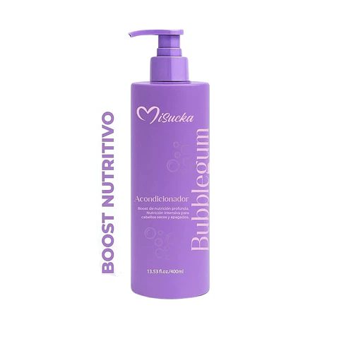Acondicionador Bubblegum Boost Nutritivo 400ml - Misucka