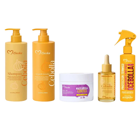 Set Cebolla Crecimiento Rutina Capilar (5 Productos) - Misucka