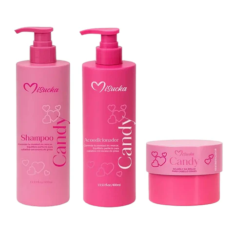 Set Candy Seboregulador Rutina Capilar (3 Productos) - Misucka