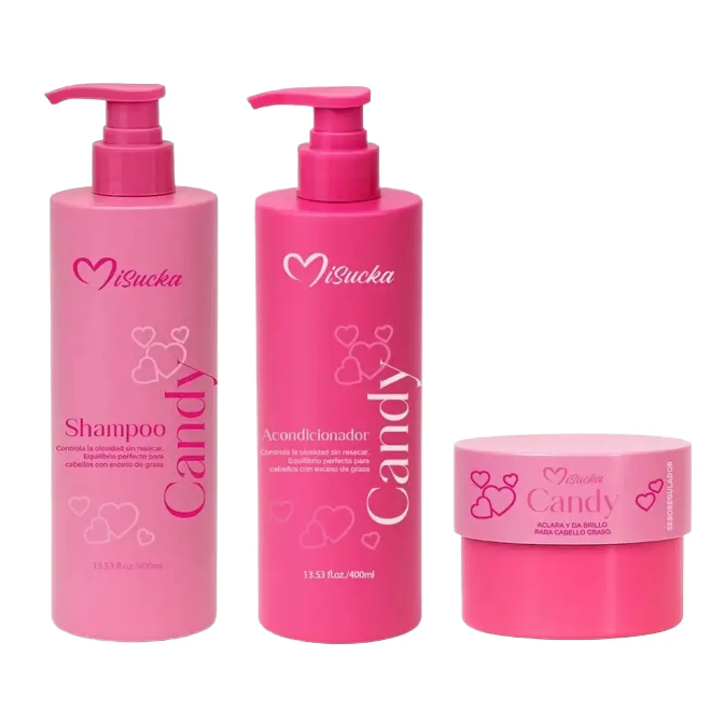 Set Candy Seboregulador Rutina Capilar (3 Productos) - Misucka 1