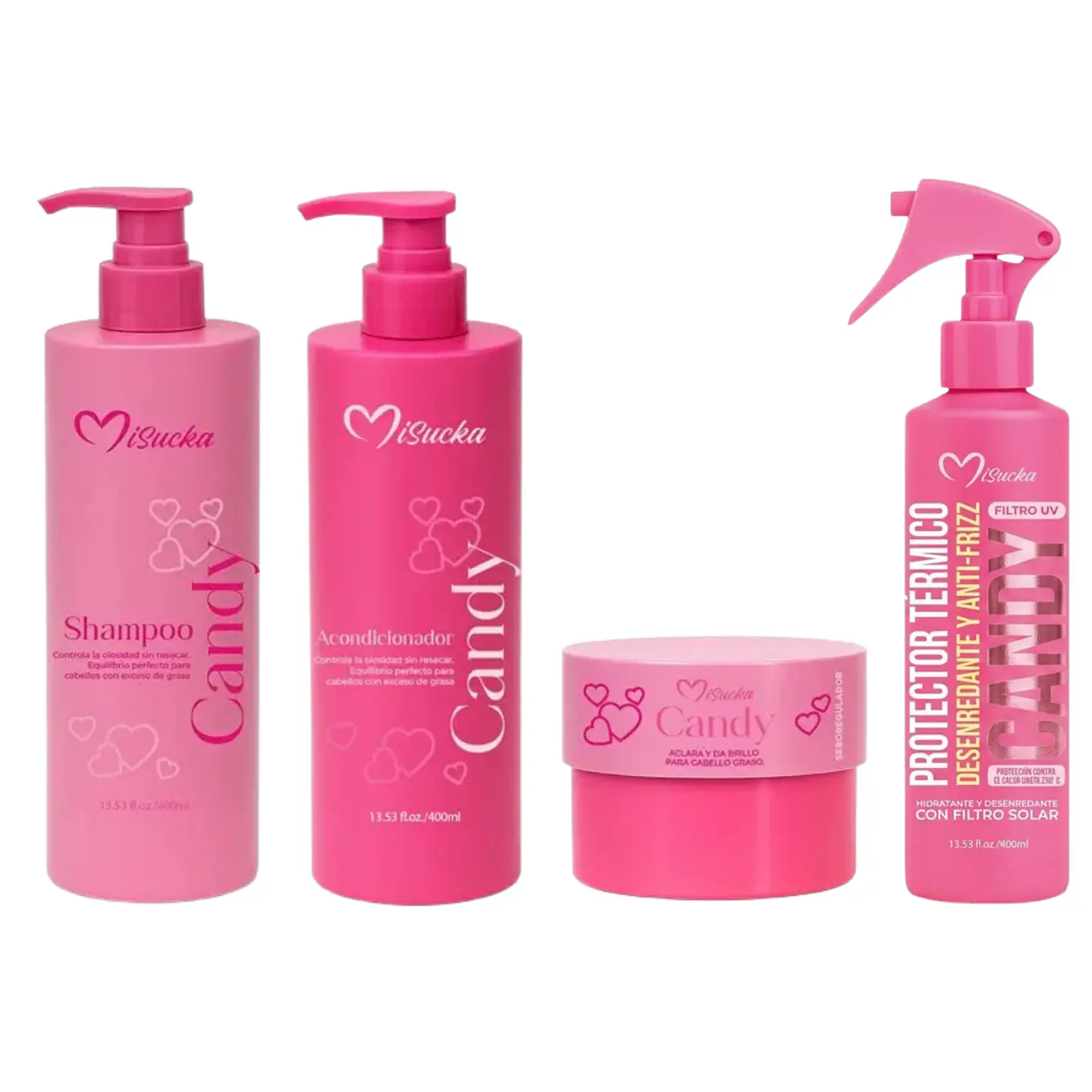 Set Candy Seboregulador Rutina Capilar (4 Productos) - Misucka 1