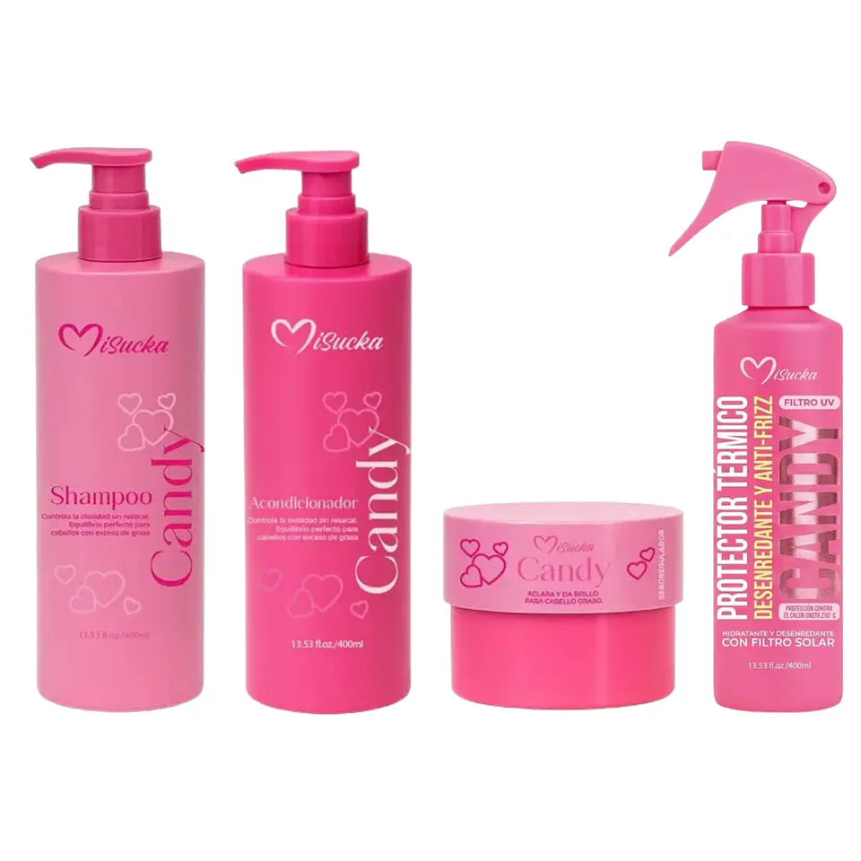 Set Candy Seboregulador Rutina Capilar (4 Productos) - Misucka 1