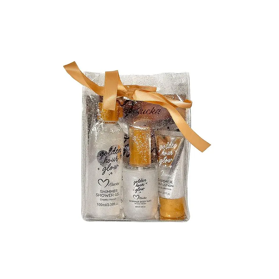 Set Trio Golden Hour Glow Drama Heiress – Misucka 1