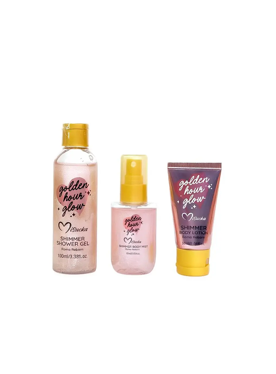 Set Trio Golden Hour Glow Roma Reborn – Misucka 2