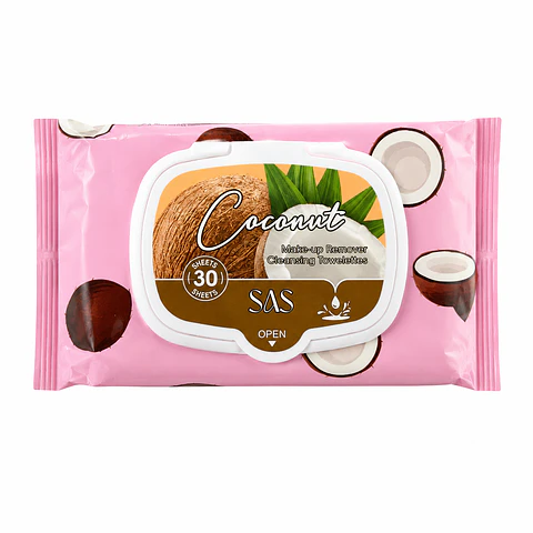 Toallitas Desmaquillantes Coconut – SAS Cosmetics