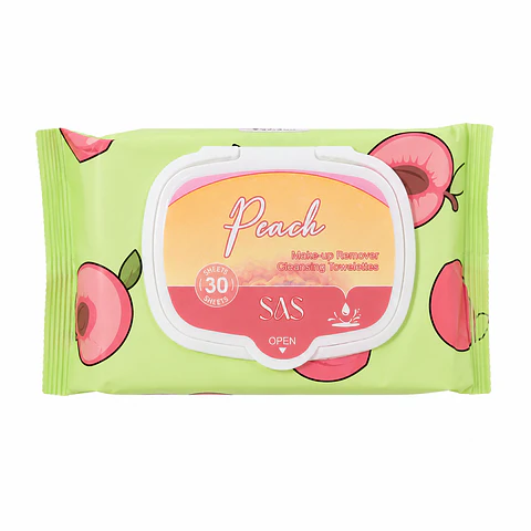 Toallitas Desmaquillantes Peach – SAS Cosmetics