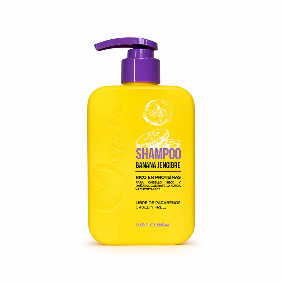 Shampoo Banana Jengibre 350ml - Misucka 1