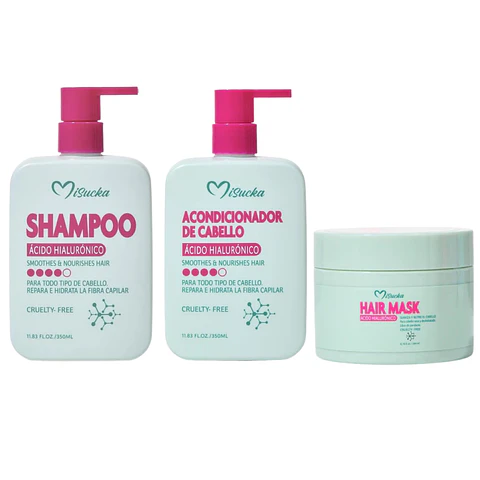 Set Ácido Hialurónico Rutina Capilar (3 Productos) - Misucka