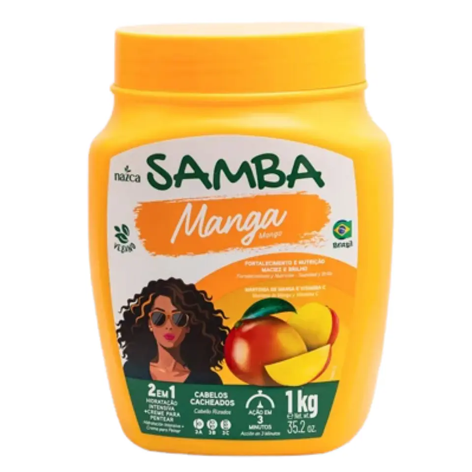 Tratamiento Capilar 2 En 1 Manga 1kg - Samba Brasil 1
