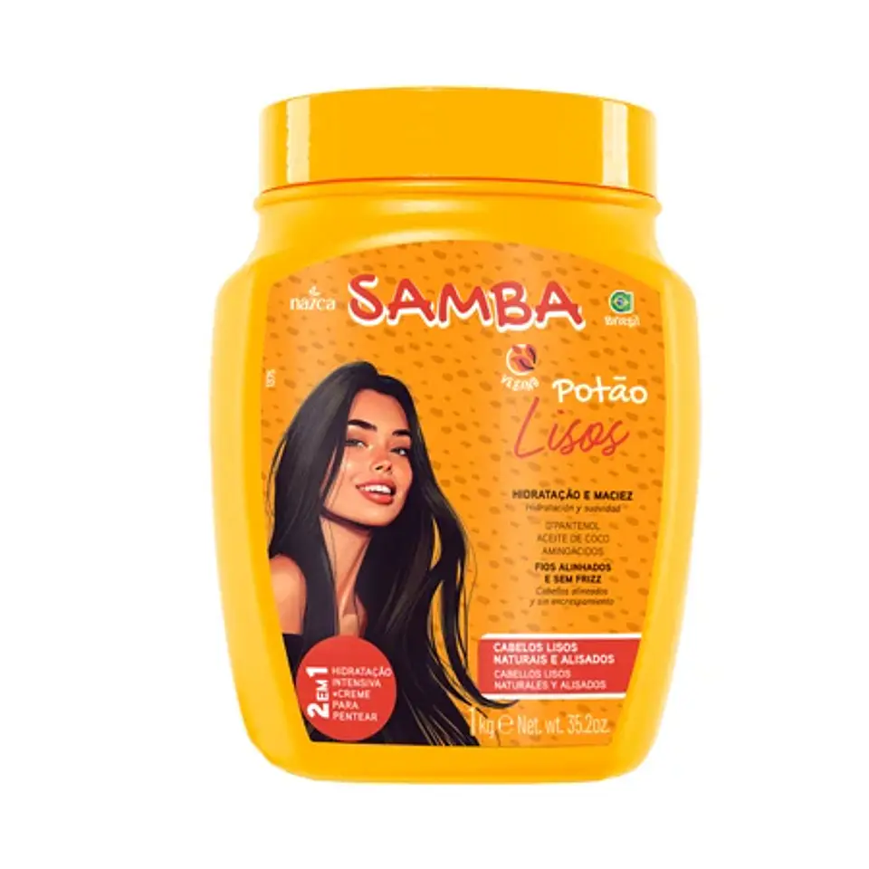 Tratamiento Capilar 2 En 1 Lisos Potao 1Kg - Samba Brasil 1