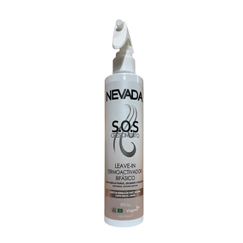Leave-In Termoactivador Bifásico SOS Crecimiento 250ml - Nevada