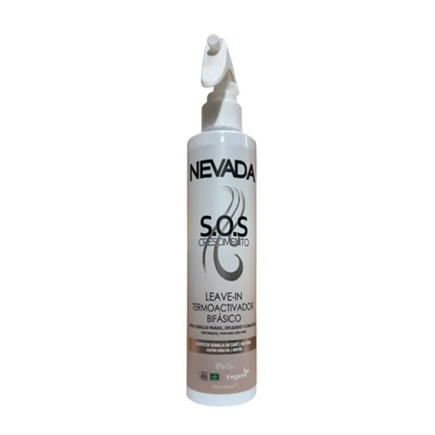 Leave-In Termoactivador Bifásico SOS Crecimiento 250ml - Nevada 1