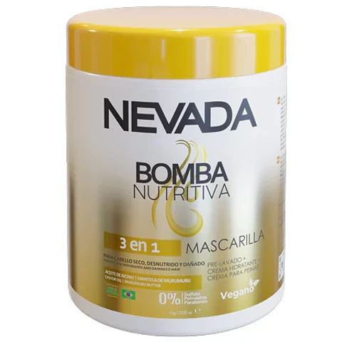 Mascarilla 3 En 1 Bomba Nutritiva 1kg - Nevada