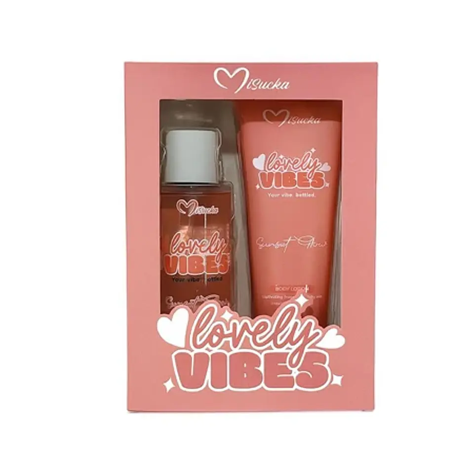 Set Duo Lovely Vibes Sunset Glow - Misucka 1