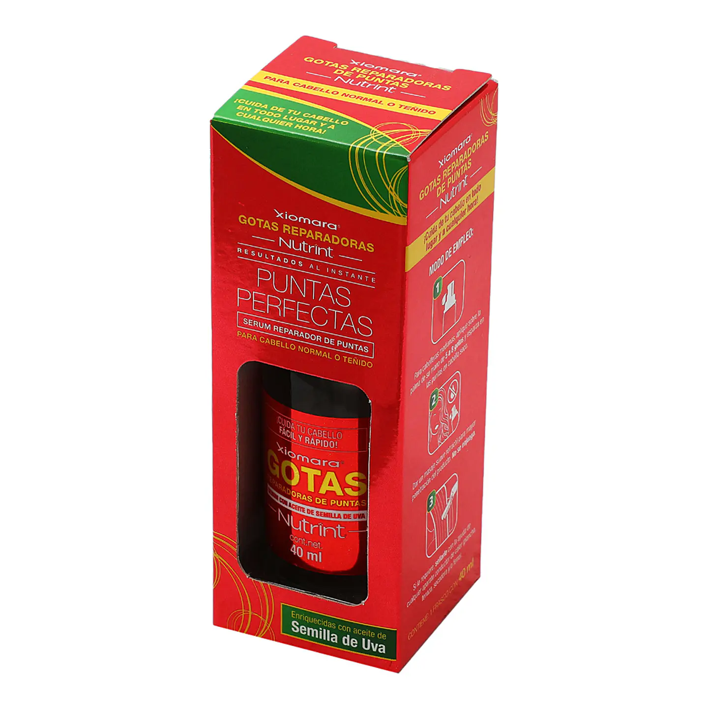 Serum Reparador De Puntas Cabello Normal o Teñido - Xiomara Profesional 1