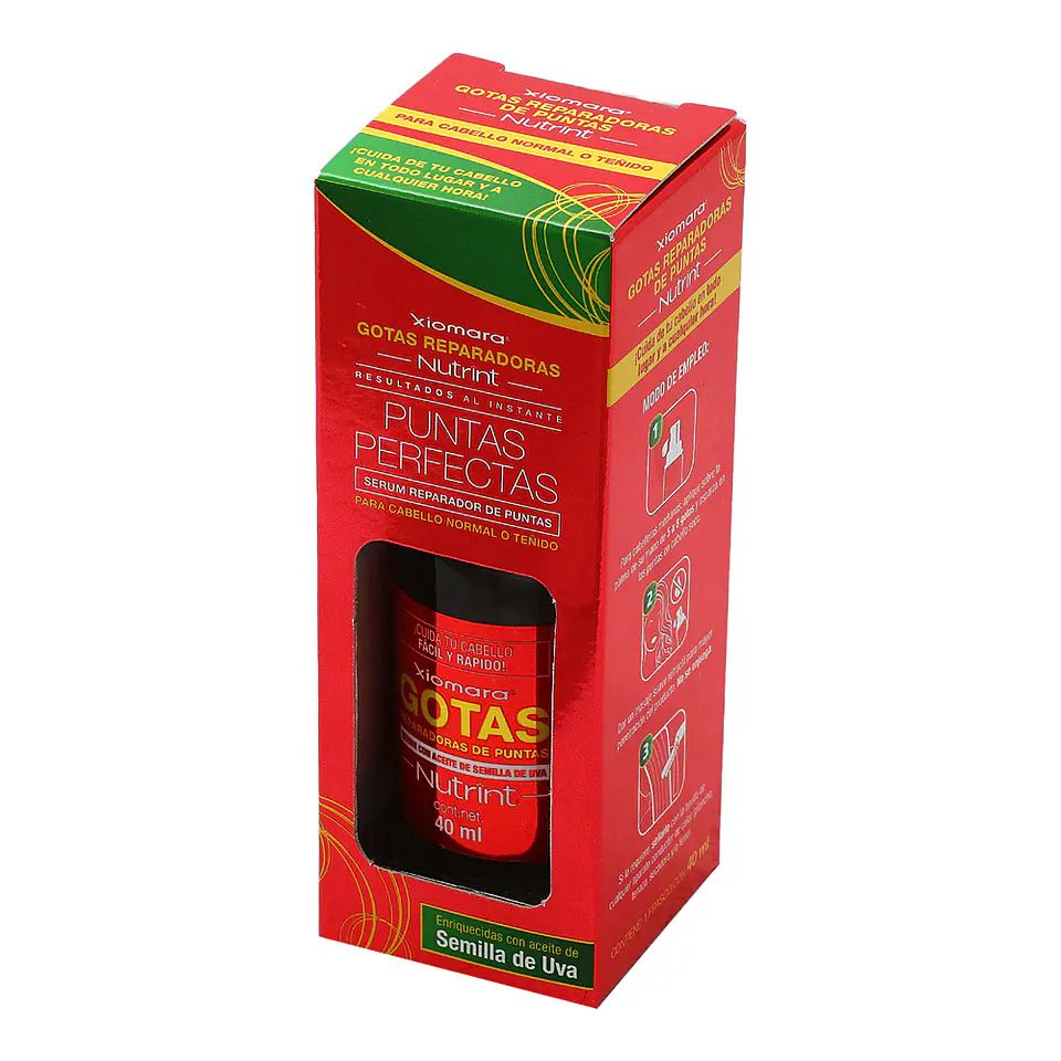 Serum Reparador De Puntas Cabello Normal o Teñido - Xiomara Profesional 1