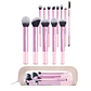 Set de 13 Brochas de Maquillaje Rosadas + Estuche de Almacenamiento - Maange - Miniatura 1