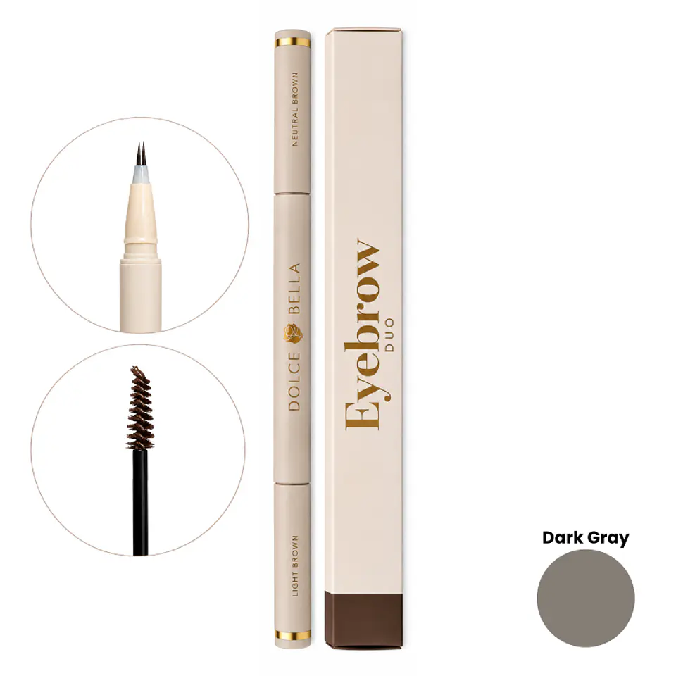 Lápiz Dúo Para Cejas - Dolce Bella  4