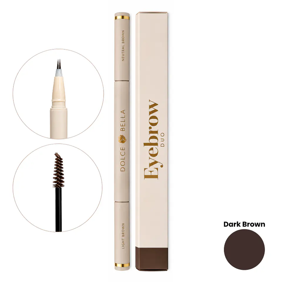 Lápiz Dúo Para Cejas - Dolce Bella  3