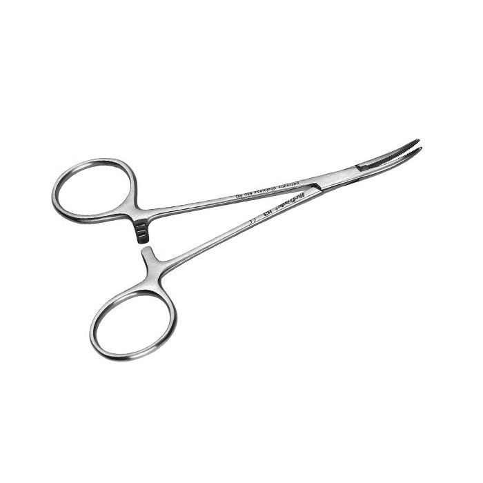 Pinza mosquito curva para dentistas