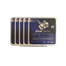 Pack 5 Brackets Zeal Series 345 w/hooks 0,022-20pcs - DTC