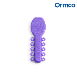 Ligadura Short Sticks Morado 1.000 unid - Ormco